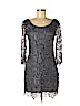 Miss Finch Gray Cocktail Dress Size M - photo 1