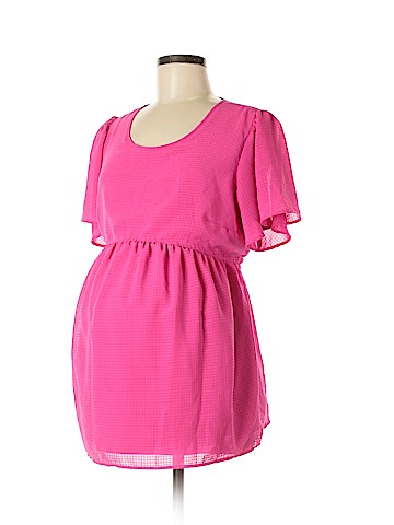Isabel Maternity Short Sleeve Blouse (view 1)