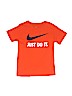 Nike 100% Cotton Orange Active T-Shirt Size M (youth) - photo 1