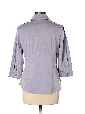 Worthington 3/4 Sleeve Button-Down Shirt (view 2)