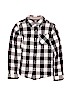 Shaun White 100% Cotton Black Long Sleeve Button-Down Shirt Size L (youth) - photo 1