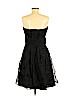 White House Black Market 100% Silk Black Cocktail Dress Size 14 - photo 2