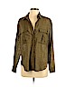 Old Navy 100% Cotton Green Long Sleeve Button-Down Shirt Size S (petite) - photo 1