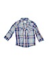 Levi's 100% Cotton Blue Long Sleeve Button-Down Shirt 12-18 MO / 18 MO - photo 1