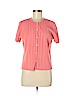 Liz Claiborne 100% Cotton Pink Cardigan Size M (petite) - photo 1