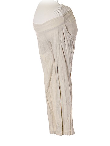 Motherhood Linen Pants (view 1)
