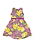 Mini Boden 100% Cotton Floral Purple Dress Size 5 - 6 - photo 2
