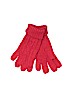 Unbranded 100% Acrylic Solid Red Gloves One size - photo 1