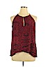 Banana Republic 100% Polyester Red Sleeveless Blouse Size XL - photo 1