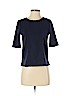 American Eagle Outfitters 100% Polyester Blue 3/4 Sleeve Top Size XS (petite) - photo 1