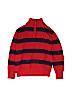 Tommy Hilfiger 100% Cotton Stripes Red Pullover Sweater Size 8 - 10 - photo 1