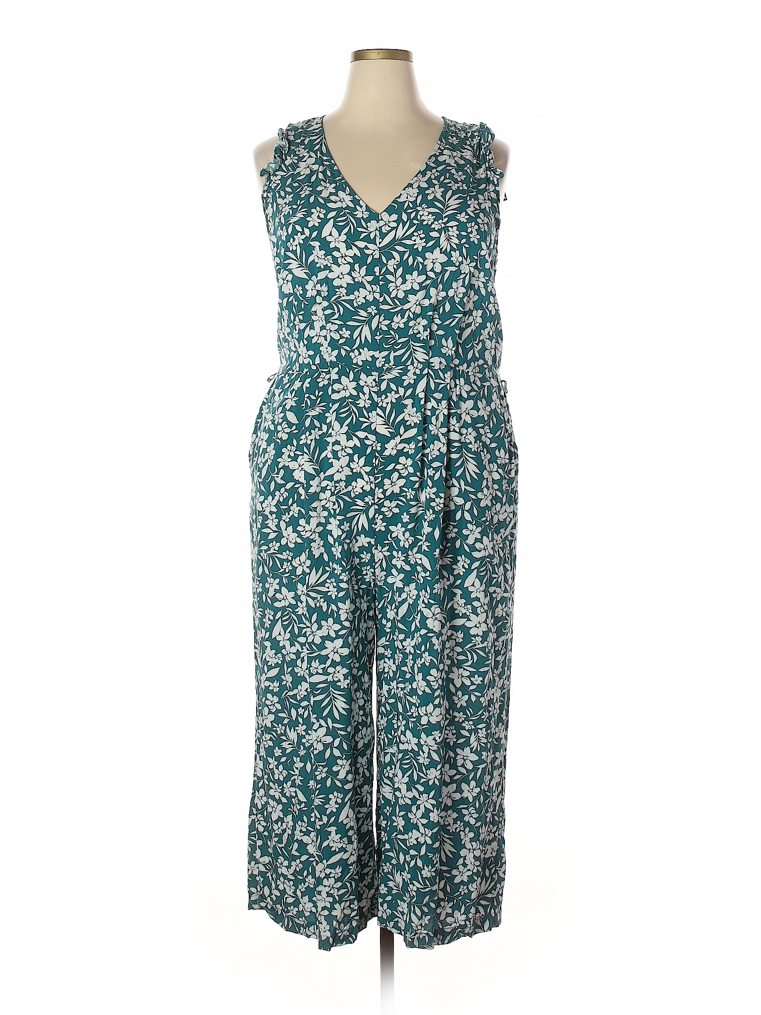 old navy green jumpsuit