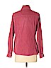 Motherhood 100% Polyester Red Long Sleeve Button-Down Shirt Size S - photo 2