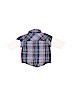 Genuine Baby From Osh Kosh 100% Cotton Blue Short Sleeve Button-Down Shirt 0-3 MO / 3 MO - photo 2