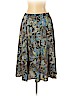 Appleseeds 100% Polyester Blue Casual Skirt Size L (petite) - photo 2