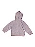 Old Navy 100% Polyester Gray Zip Up Hoodie Size 12-18 mo - photo 2