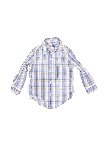 Janie and Jack Long Sleeve Button-Down Shirt (view 1)
