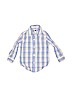 Janie and Jack 100% Cotton Blue Long Sleeve Button-Down Shirt Size 12-18 mo - photo 1