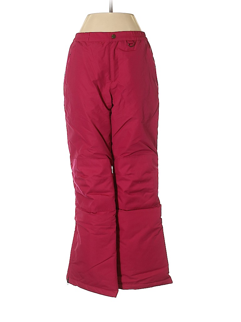 Lands' End 100 Nylon Pink Snow Pants Size 14 74 off thredUP