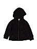 Old Navy 100% Polyester Black Zip Up Hoodie Size S (kids) - photo 1