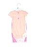 Carter's Polka Dots Graphic Pink Short Sleeve Onesie 3-6 MO / 6 MO - photo 1