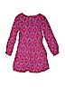 OshKosh B'gosh 100% Viscose Print Purple Dress Size 12 - photo 1
