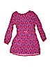 OshKosh B'gosh 100% Viscose Print Purple Dress Size 12 - photo 2
