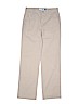 Old Navy 100% Cotton Solid Tan Khakis Size 14 - photo 1
