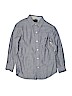 Nautica 100% Cotton Blue Long Sleeve Button-Down Shirt Size 10 - 12 - photo 1