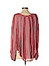 Free People Burgundy Long Sleeve Blouse Size S - photo 2