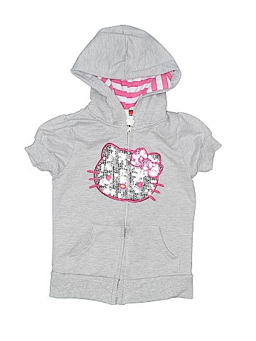 Hello Kitty Zip Up Hoodie (view 1)