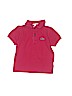 Lacoste 100% Cotton Red Short Sleeve Polo Size 4 - photo 1