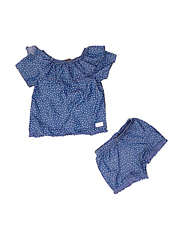 7 For All Mankind Short Sleeve Blouse (view 1)