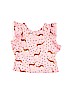 OshKosh B'gosh 100% Polyester Pink Short Sleeve Blouse 9-12 MO / 12 MO - photo 1