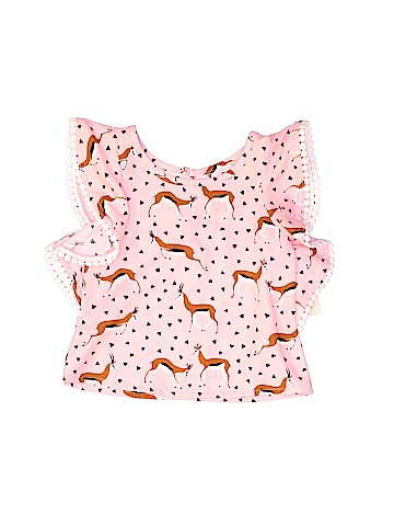 OshKosh B'gosh Short Sleeve Blouse (view 1)