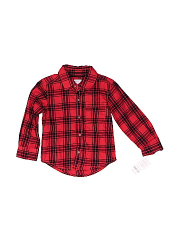 Carter's Long Sleeve Button-Down Shirt (view 1)