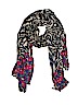 Unbranded Animal Print Floral Black Scarf One size - photo 1