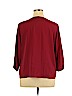 Zac & Rachel 100% Polyester Red 3/4 Sleeve Blouse Size XL (petite) - photo 2