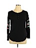 Assorted Brands Black Long Sleeve Henley Size XL - photo 1
