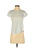 Ann Taylor 100% Linen Blue Short Sleeve T-Shirt Size XXS (petite) - photo 1