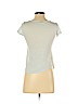 Ann Taylor 100% Linen Blue Short Sleeve T-Shirt Size XXS (petite) - photo 2
