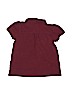 Burberry Burgundy Short Sleeve Polo Size 8 - photo 2