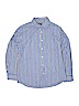Arrow 100% Cotton Blue Long Sleeve Button-Down Shirt Size 14 - 16 - photo 1