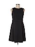 London Times Black Casual Dress Size 8 (petite) - photo 1