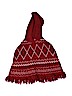 Indigo Soul Print Red Poncho Size 4 - 6 - photo 1