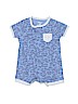 Carter's 100% Cotton Print Blue Short Sleeve Outfit Size Newborn - photo 1