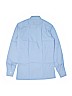 Fame Solid Blue Long Sleeve Button-Down Shirt Size S (youth) - photo 2