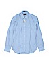 Assorted Brands 100% Cotton Blue Long Sleeve Button-Down Shirt Size 14 - photo 1