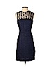 Diane von Furstenberg Blue Cocktail Dress Size 2 - photo 1