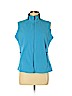 Lands' End 100% Polyester Blue Vest Size M (petite) - photo 1